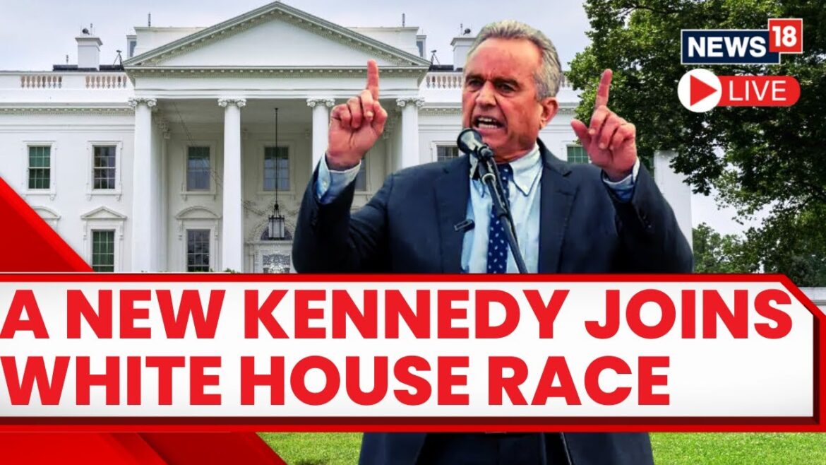 Robert Kennedy Jr., Nephew of Ex President John Kennedy Announces Presidential Bid | US News LIVE