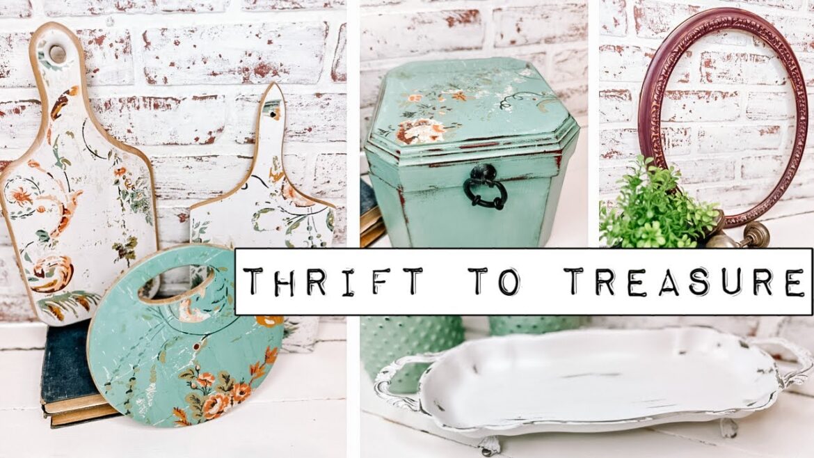 Thrift to Treasure – Curating a Vignette for Antique Acres – IOD Chateau Paint Inlay – DIY Paint Thrift to Treasure - Curating a Vignette for Antique Acres - IOD Chateau Paint Inlay - DIY Paint