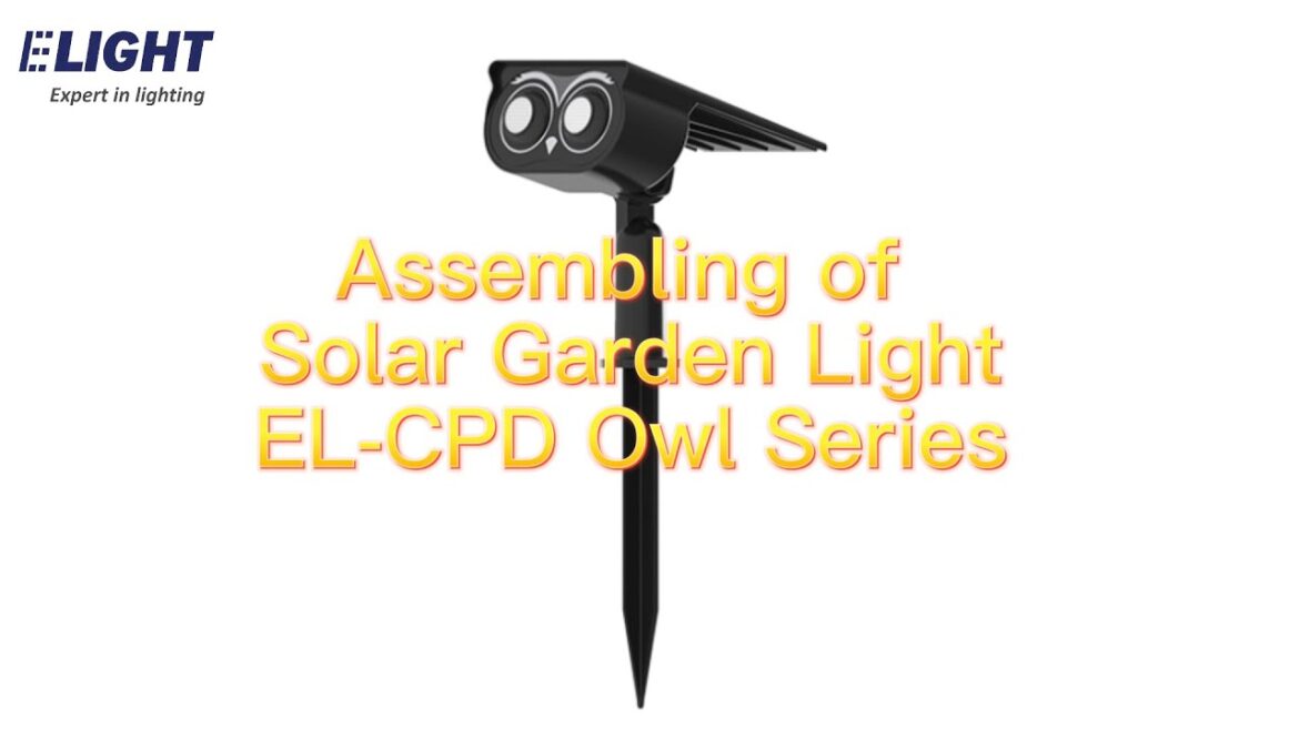 Assembling of the Owl Shape Solar Garden Light Assembling of the Owl Shape Solar Garden Light