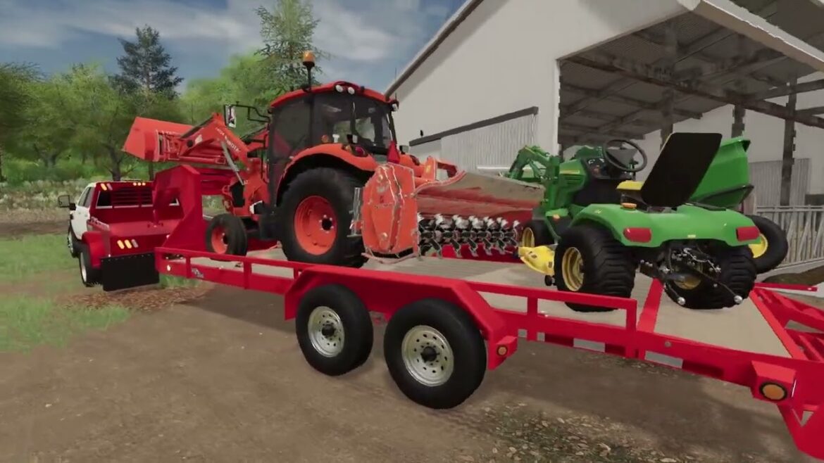 MILLION DOLLAR EQUIPMENT FOR A GARDEN / FARMING SIMULATOR 22 / ROLLPALY / PC GAMEPLAY