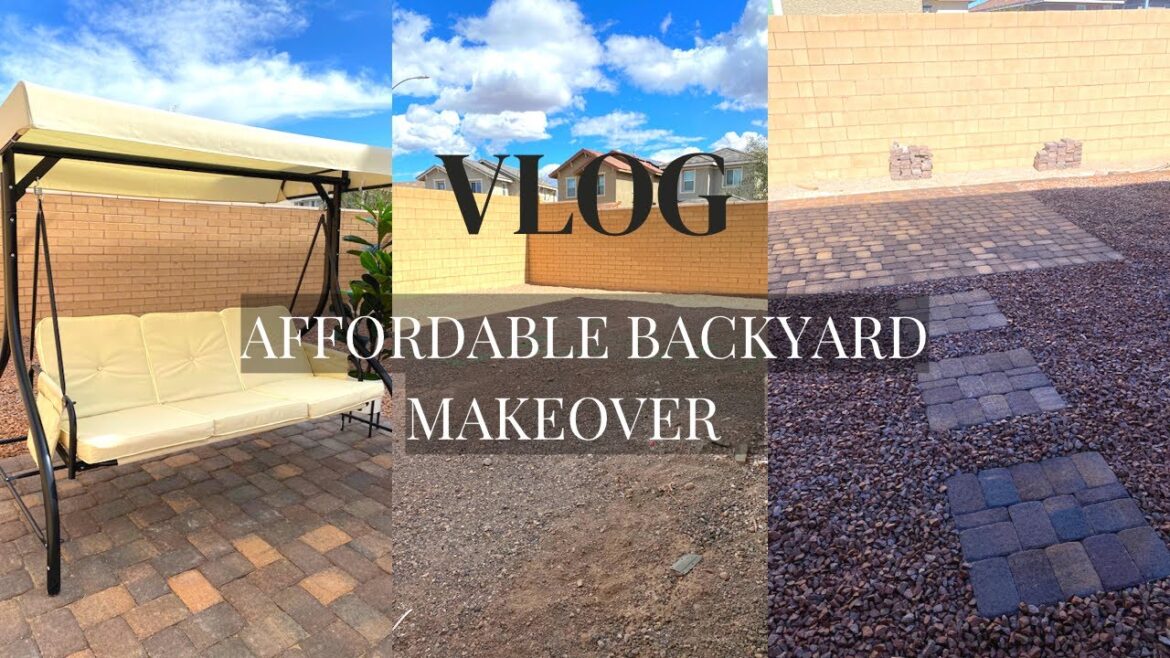 AFFORDABLE BACKYARD MAKEOVER | Las Vegas New Build Home