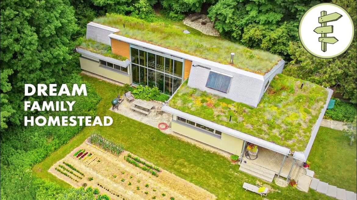 Family Builds Impressive Straw Bale Home & Dream Homestead – Sustainable Green Building Family Builds Impressive Straw Bale Home & Dream Homestead - Sustainable Green Building