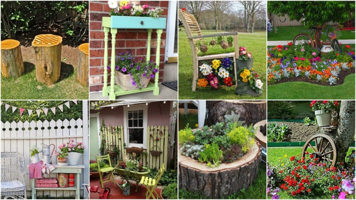 60+ Rustic Garden Decoration Ideas | Vintage Decorating Ideas | Garden Ideas 60+ Rustic Garden Decoration Ideas | Vintage Decorating Ideas | Garden Ideas