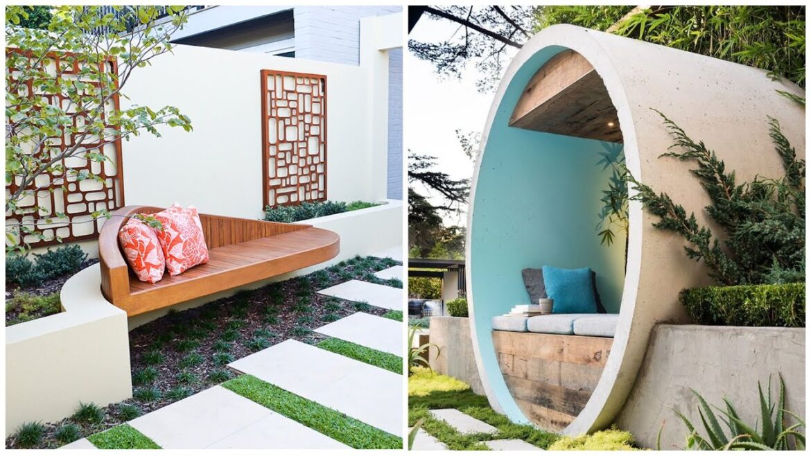 Backyard and Garden landscape design ideas! 35 beautiful example for inspiration!