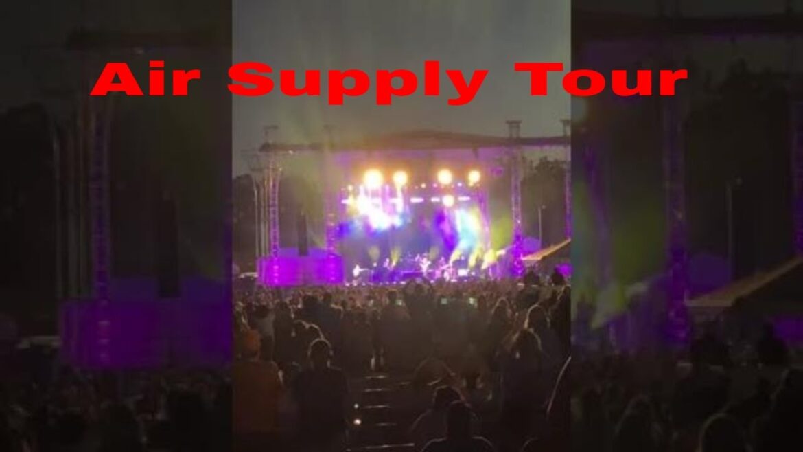 Air Supply Tour At Busch Gardens Tampa #music