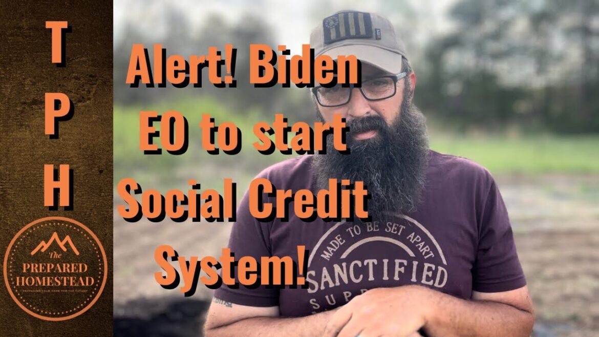 Alert! Biden EO to start social credit system! Alert! Biden EO to start social credit system!
