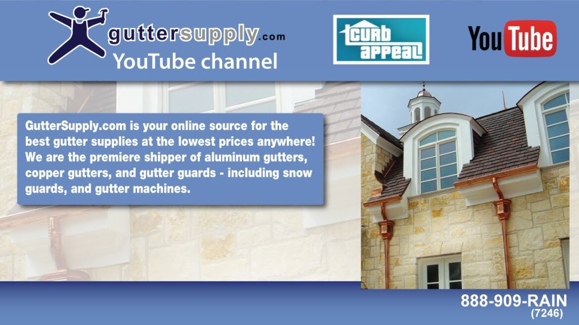 Gutter Supply - Curb Appeal Copper Gutters