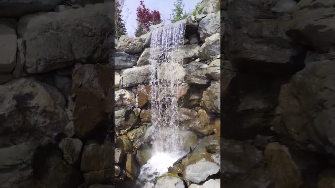 respect#shorts Waterfall and Pagoda #city #Krasnodar #Park Galitsky #Japanese Garden