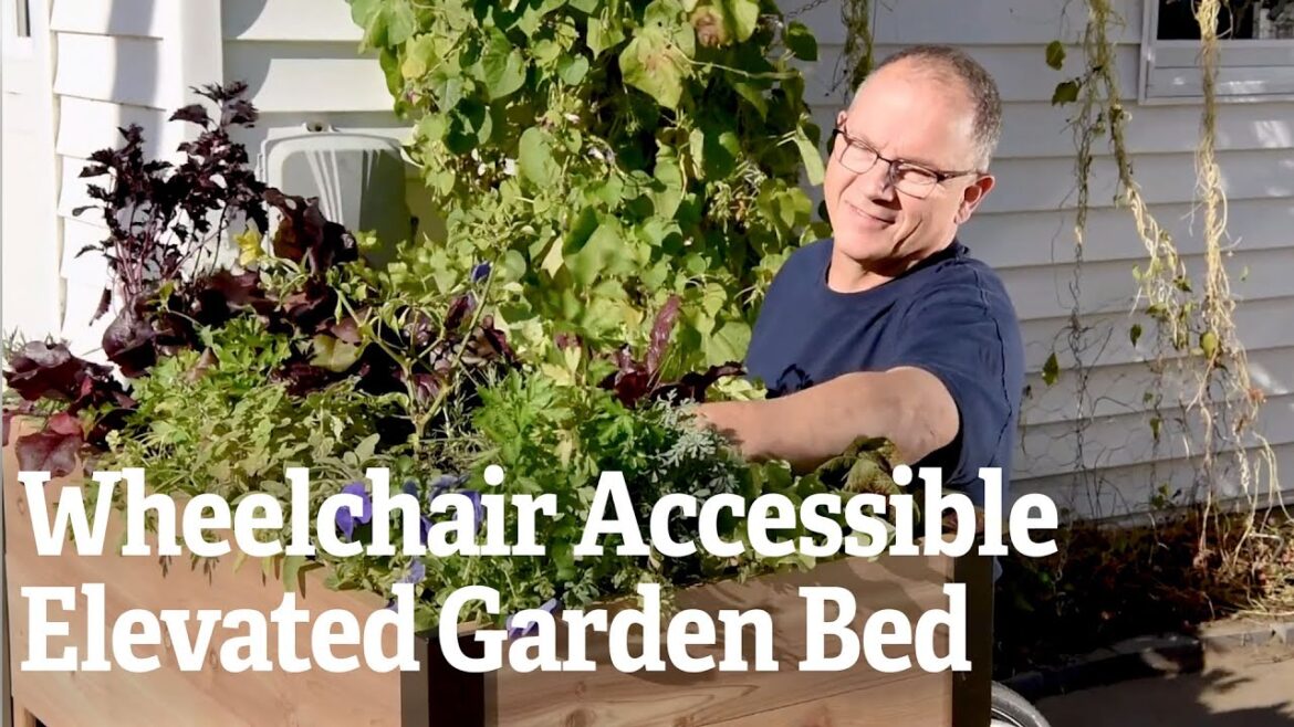 Wheelchair Accessible Elevated Garden Bed Wheelchair Accessible Elevated Garden Bed
