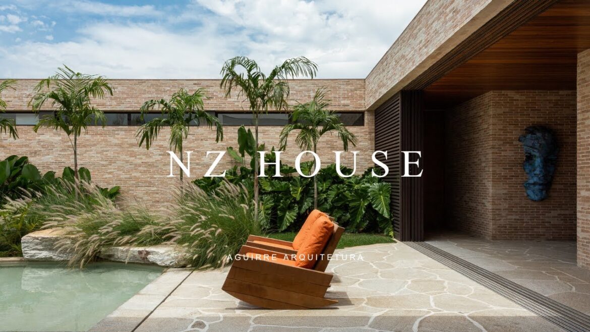 Family House Design With The Central Garden And A Deck To Enjoy The City View Family House Design With The Central Garden And A Deck To Enjoy The City View