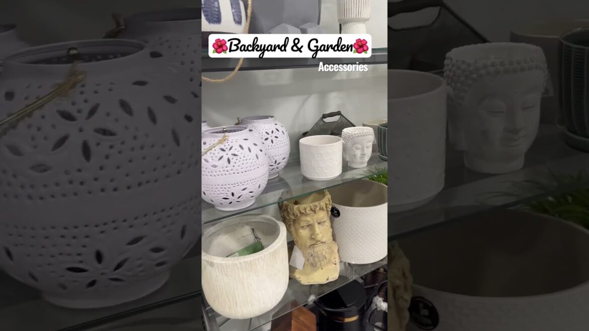 🌺New Backyard | Garden Accessories 🌺 #backyard #garden #gardening #backyardgarden #shorts #decor