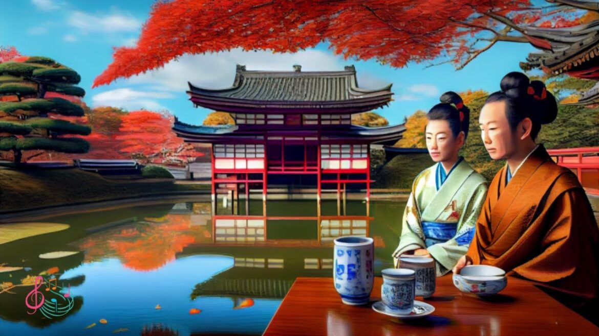 Beautiful Japanese Music For Relaxation Sakura Blossoms Japanese Koto Music Wonderful Landscapes!