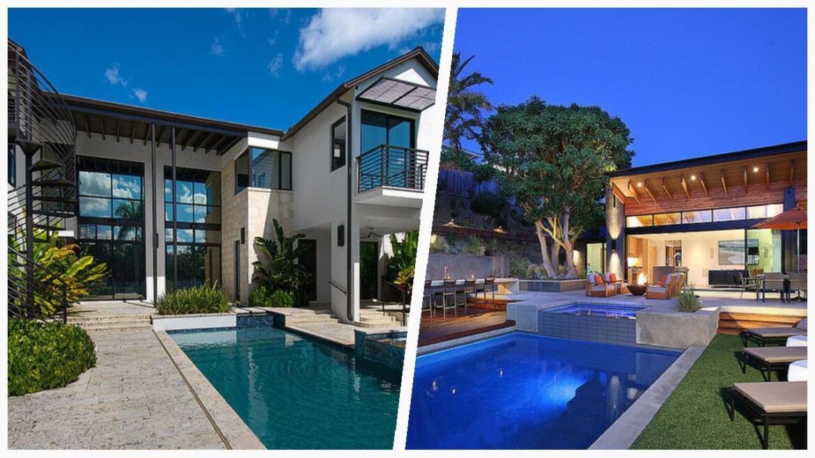 75 Large Contemporary Pool Design Ideas You’ll Love ⭐ 75 Large Contemporary Pool Design Ideas You'll Love ⭐