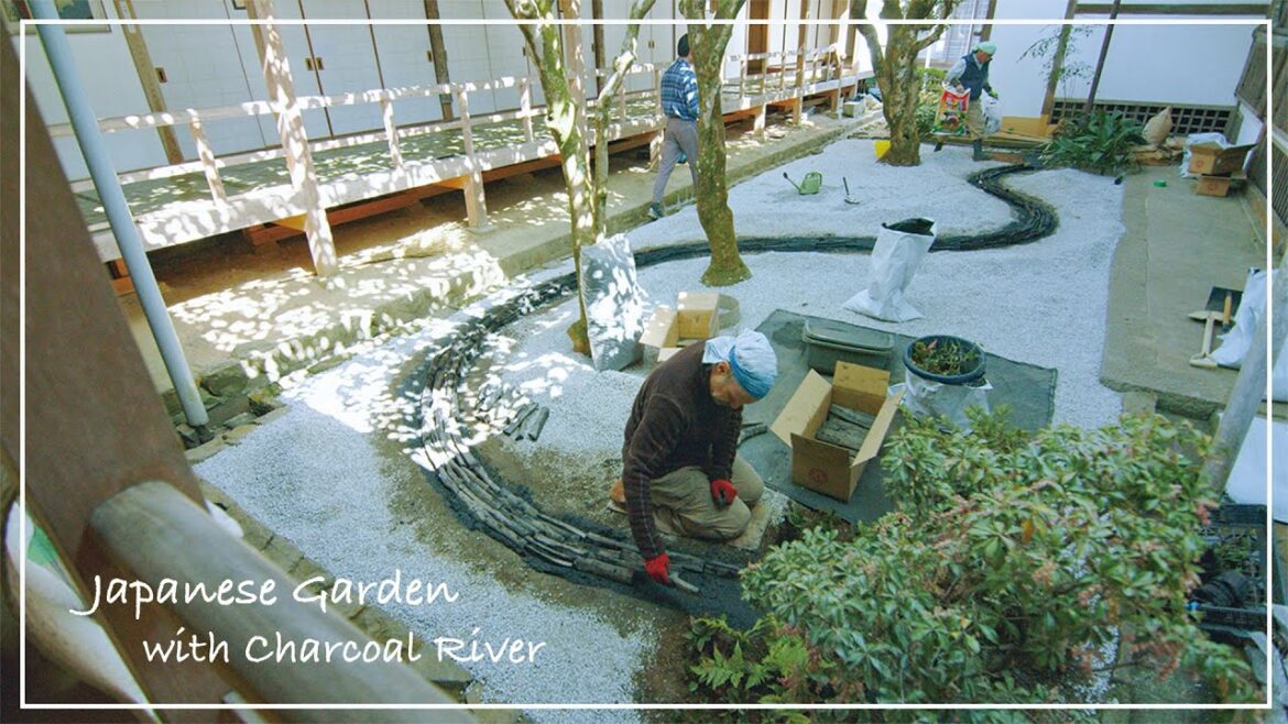 (Pro.60) Japanese Garden with Charcoal River at Honenin temple (created by Marc Peter Keane ) (Pro.60) Japanese Garden with Charcoal River at Honenin temple (created by Marc Peter Keane )