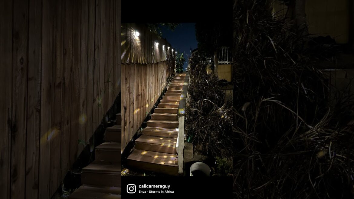 CalIKim Backyard at night