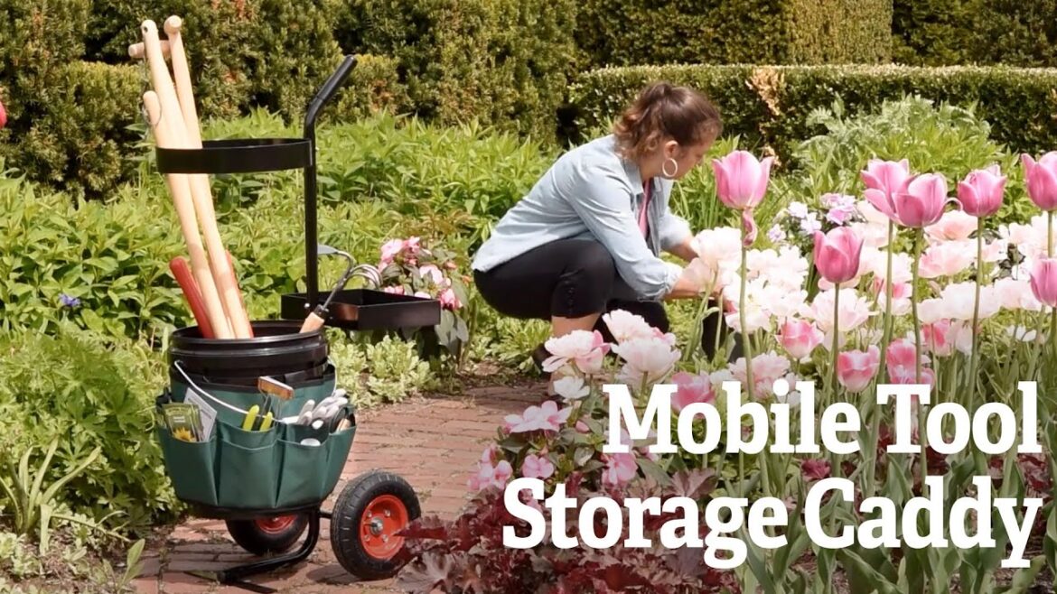 A Closer Look at the Mobile Tool Storage Caddy | Gardener’s Supply A Closer Look at the Mobile Tool Storage Caddy | Gardener's Supply