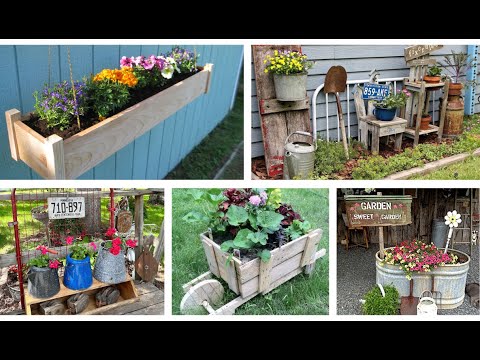 50 + Scrap Wood / Iron & Rustic Garden Decor Ideas II Relaxing Music II @decorabout 50 + Scrap Wood / Iron & Rustic Garden Decor Ideas II Relaxing Music II @decorabout