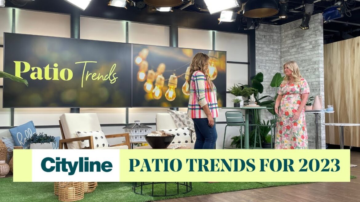Outdoor dining and patio trends for 2023