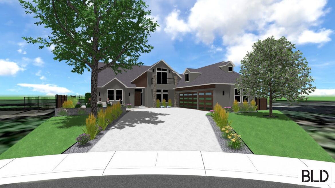 Southeast Boise Front Yard Landscape Design