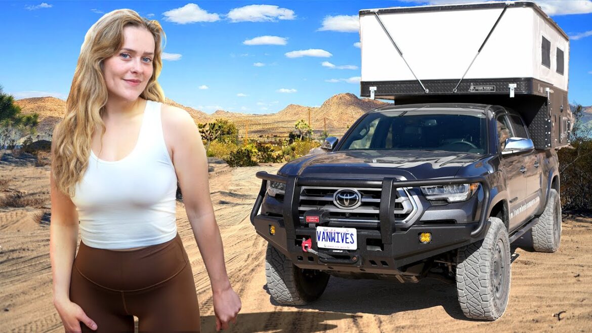 Starting Truck Camping in 4x4 TOYOTA TACOMA (full tour)