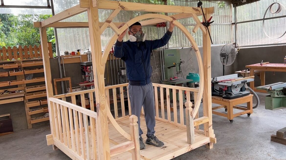Woodworking Ideas To Improve Your Garden // How To Build A Detailed Wooden Hut – Easy To Do Woodworking Ideas To Improve Your Garden // How To Build A Detailed Wooden Hut - Easy To Do