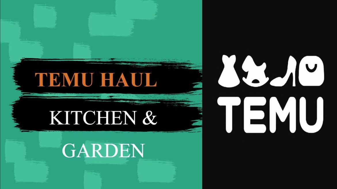 Mother's Day Haul: Exclusive Sneak Peek for Kitchen & Garden Lovers! #TEMU