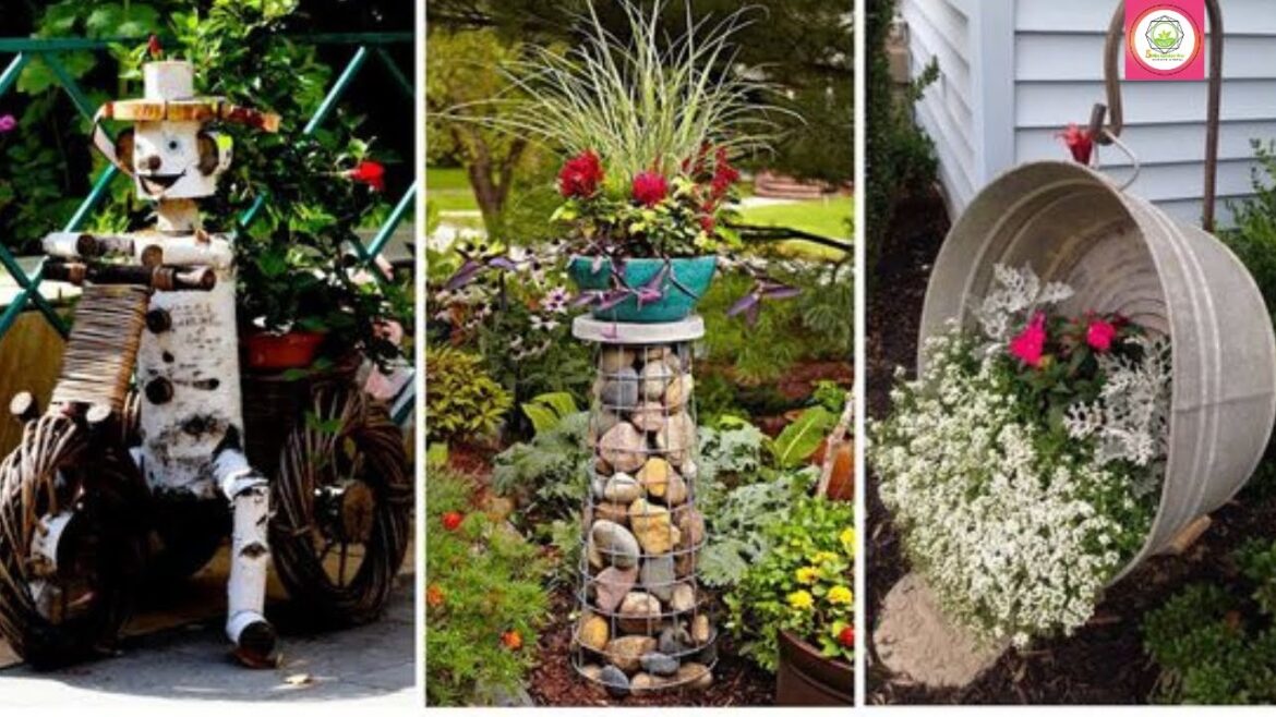 Garden décor with your own hands: transformation of the garden with the help of old things Garden décor with your own hands: transformation of the garden with the help of old things