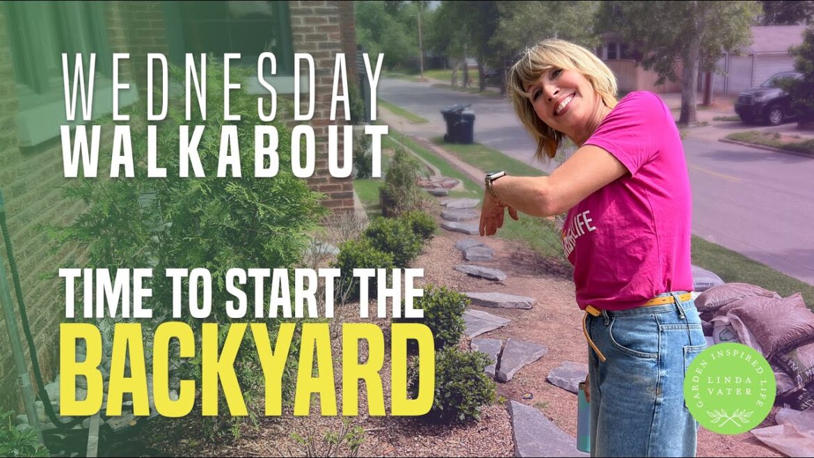 Backyard Garden Design Begins Backyard Garden Design Begins