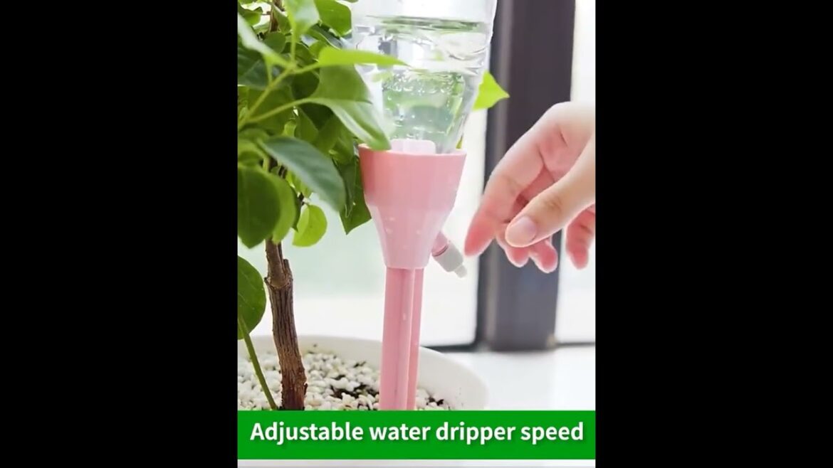 Self-Watering Garden Irrigation System Bird Shape Dripper watering flowers at home | The Tech Guru Self-Watering Garden Irrigation System Bird Shape Dripper watering flowers at home | The Tech Guru