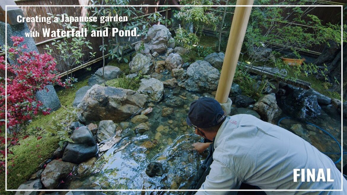 (Pro.59 - Final)  Finally completed! Creating a Japanese garden with waterfall and pond.