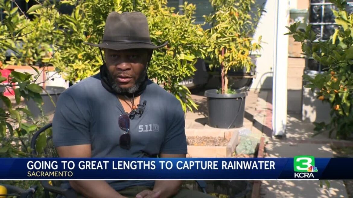 The rain catcher: Sacramento man catches, saves rainwater The rain catcher: Sacramento man catches, saves rainwater
