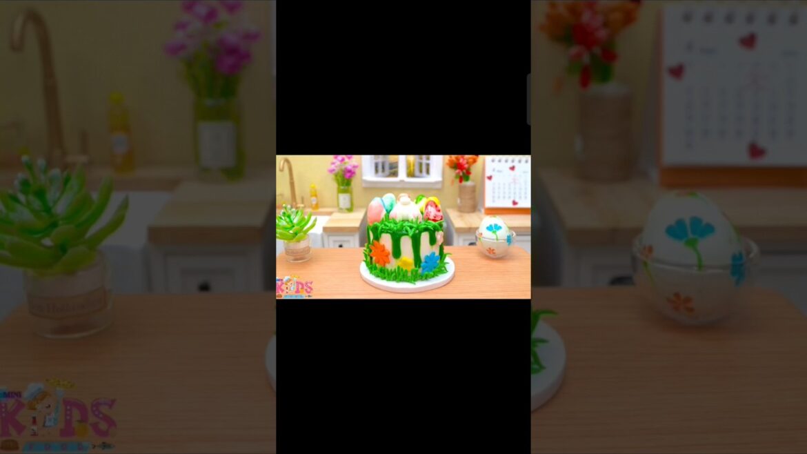 miniature garden design cake mini kids food #shorts #viral #trending #youtubeshorts