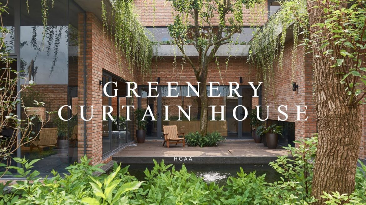 Red Bricks And Bare Concrete House Design With A Fresh Atmosphere And Close To Nature Red Bricks And Bare Concrete House Design With A Fresh Atmosphere And Close To Nature