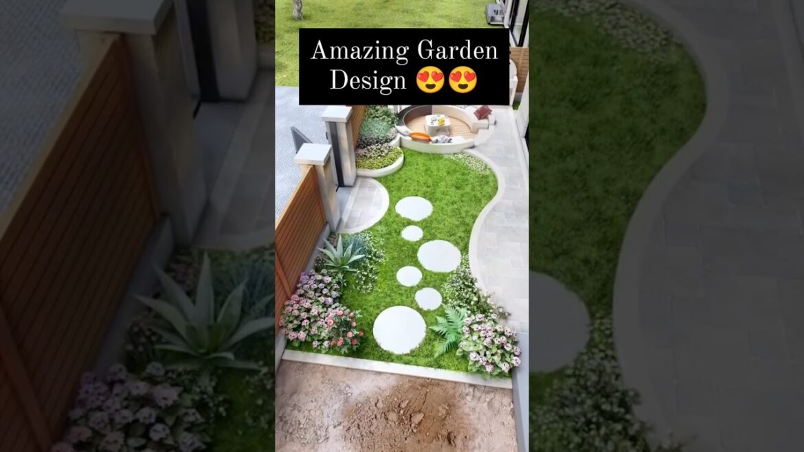 Amazing garden design #shorts #short #youtubeshorts #viralvideo #garden ..