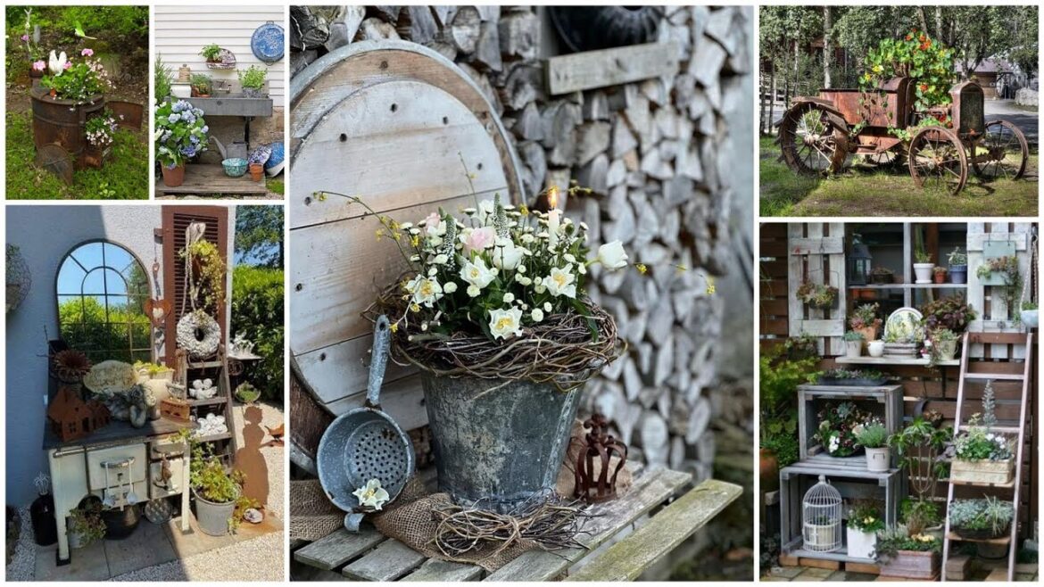 100+ Latest Rustic Garden Decorating Ideas | Vintage Garden Ideas! Must WATCH! 100+ Latest Rustic Garden Decorating Ideas | Vintage Garden Ideas! Must WATCH!