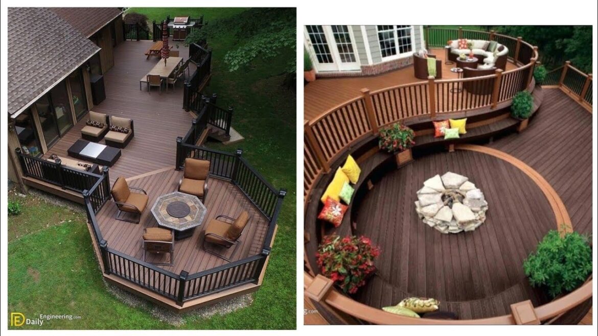 Top 60 Backyard Patio Design Ideas 2023 | Beautiful  Deck Design Ideas | Landscape Design,