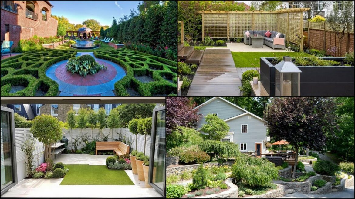 Garden Landscaping Design Ideas! Front Yard & Backyard Garden Ideas