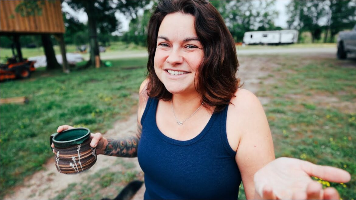 A lush homestead morning (and a video making fail) | VLOG