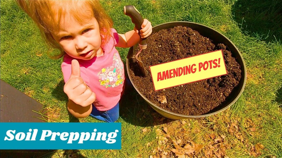 Container Garden Soil Amending With Jordan Marie