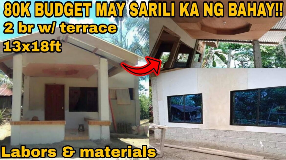 80K PESOS MAY BAHAY KANA!!LOW BUDGET INCLUDING LABORS & MATERIALS