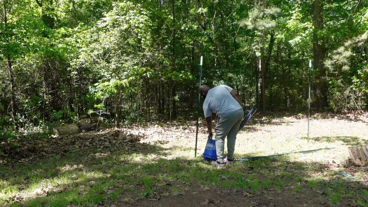 Installing Community Garden Gate | EBLLC, Inc.