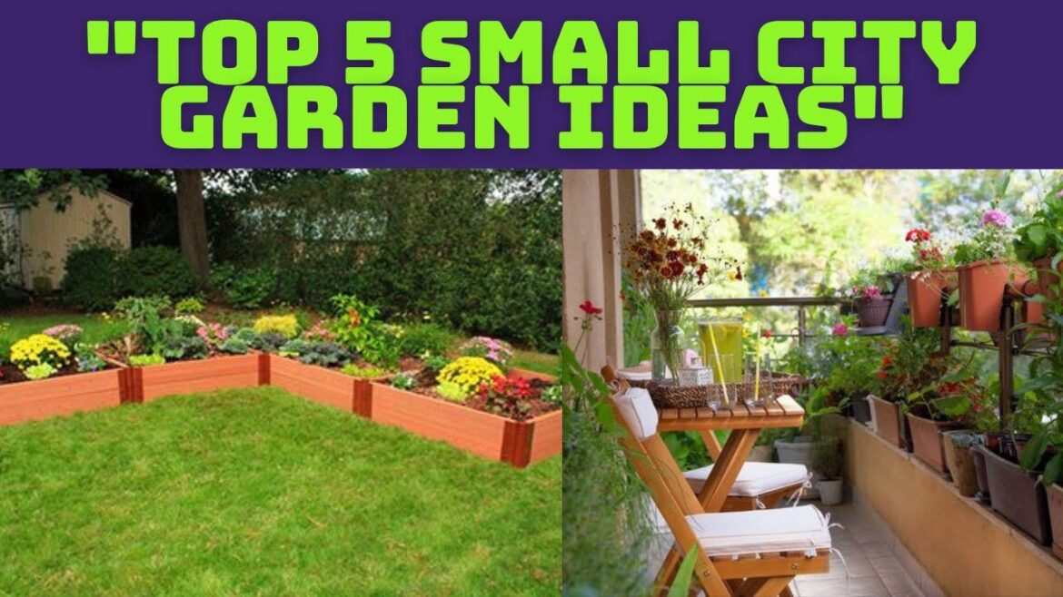 Top 5 Small City Garden Ideas