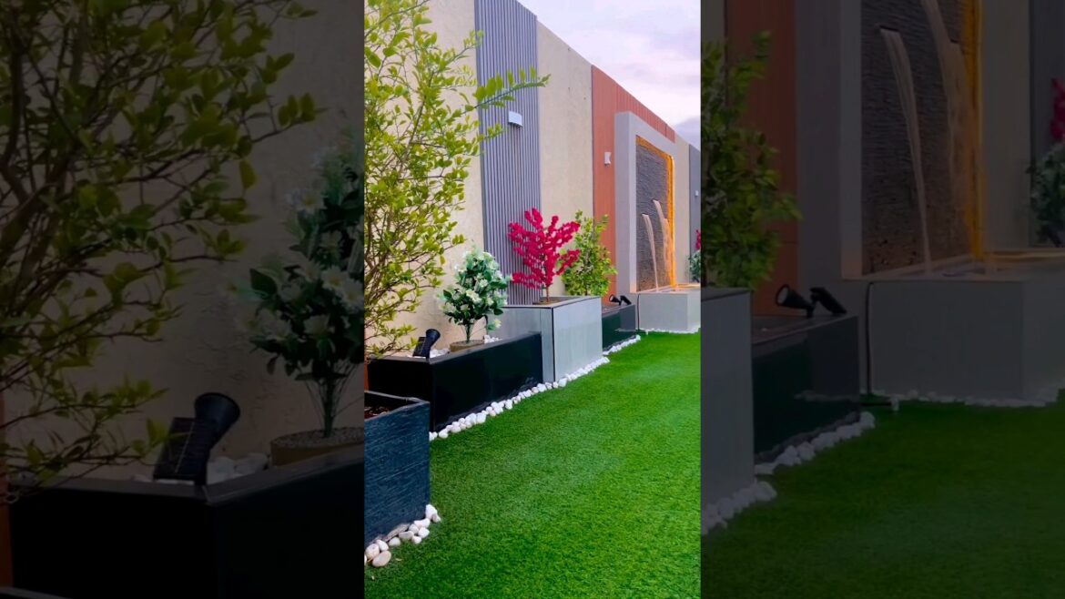 🏠your dream home outdoor garden design ideas.#shorts #shortsfeed #garden