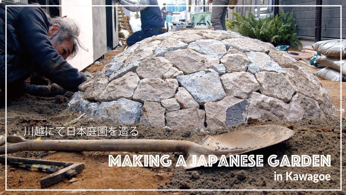 (Pro.44 - EP.1) Construction Start! Making a Japanese garden in the city of Kawagoe.