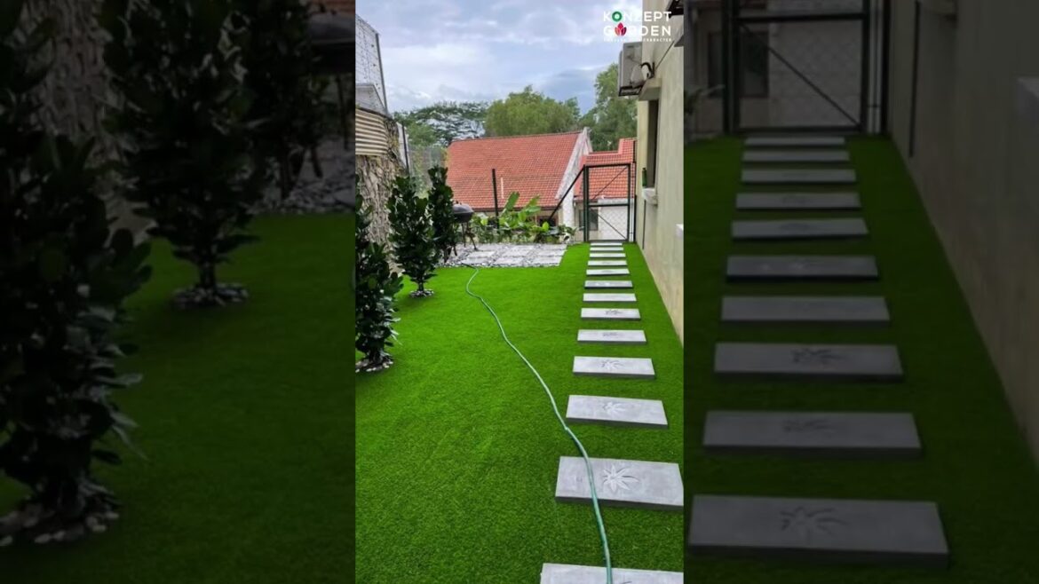 Upgrade Backyard Landscape Design with Artificial Grass | Konzept Garden