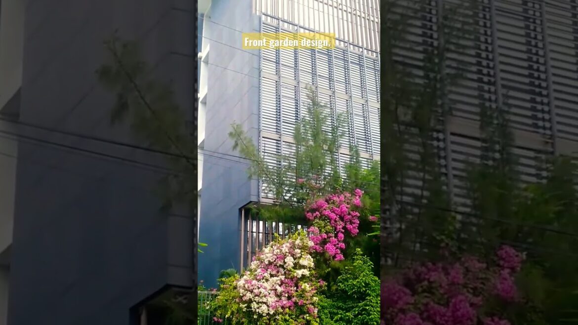 Front garden design. Decoration plant. Designers idea. #front #garden #shorts #viral #short