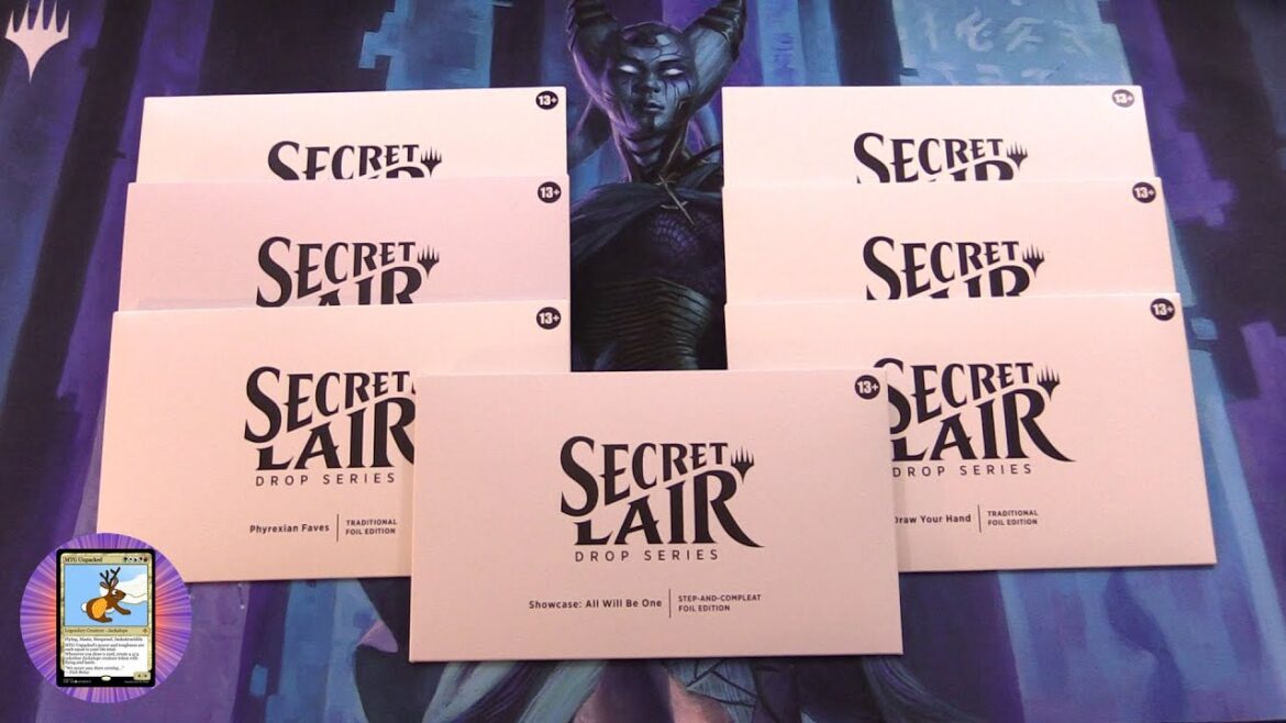 MTG Secret Lair: Winter Superdrop 2023 Foil Bundle Unboxed MTG Secret Lair: Winter Superdrop 2023 Foil Bundle Unboxed