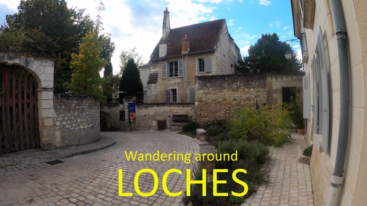 Wandering around Loches Centre-Loire Valley France giving a flavour of this wonderful medieval town.
