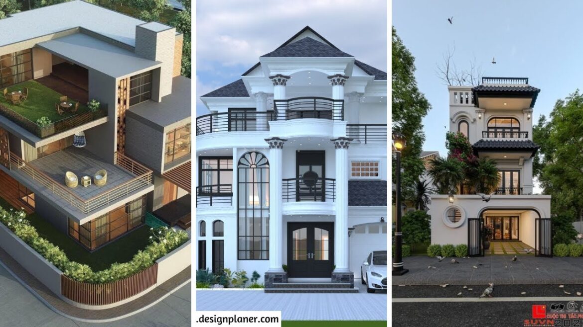 "House Model Exterior Design Trends: Embrace the Latest in Home Architecture"