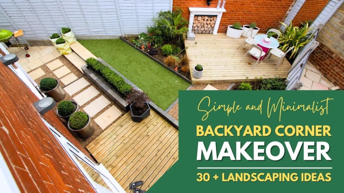 30+ Simple and Minimalist Backyard Corner Landscaping Ideas 30+ Simple and Minimalist Backyard Corner Landscaping Ideas